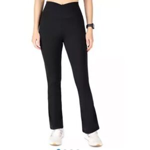 Yogalicious Lux Madison Crossover with V-Back and Ankle Flared Pants